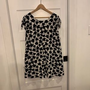 Black and white  print dress Zara